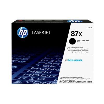 HP 87X - Alto rendimiento - negro - original - LaserJet - cartucho de tóner (CF287X) - para LaserJet Enterprise M506, MFP M527; LaserJet Enterprise Flow MFP M527; LaserJet Pro M501