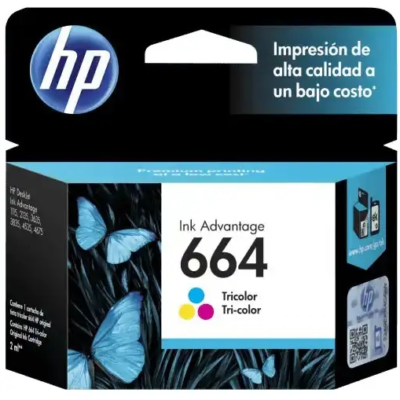 HP - Ink cartridge - Tricolor - 664
