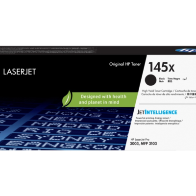 HP 145X - Alto rendimiento - negro - original - LaserJet - cartucho de tóner (W1450X) - para LaserJet Pro 3001, 3002, 3003, MFP 3101, MFP 3102, MFP 3103, MFP 3104, MFP3102