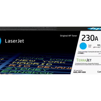 HP 230A - Cián - original - LaserJet - cartucho de tóner (W2301A) - para Color LaserJet Pro MFP 4301, MFP 4303