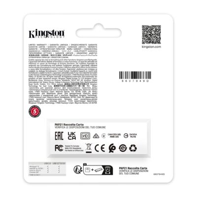 Kingston - USB flash drive - USB 3.2 Gen 1 - DataTraveler Exodia S Black