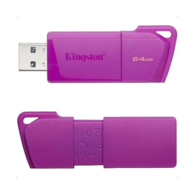 Kingston - USB flash drive - 64 GB - USB 3.2 Gen 1 - NEON Purple