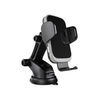 Klip Xtreme - Car wireless charging holder - 15 Watt - 24 pin USB-C - Cellular phone - Wireless - Para Smartphones - Automatic