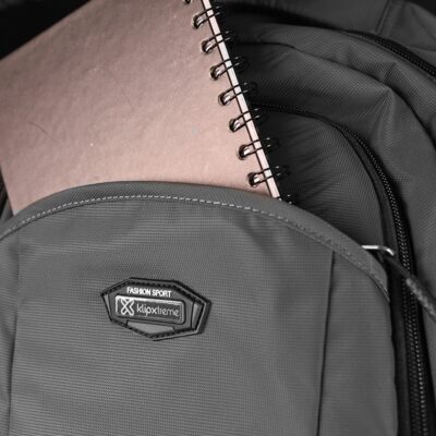 Klip Xtreme - Notebook carrying backpack - 15.6" - Polyester - Gray - Water Repellent