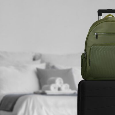 Klip Xtreme - Notebook carrying backpack - 13" - Green - Water repellent KNB-755