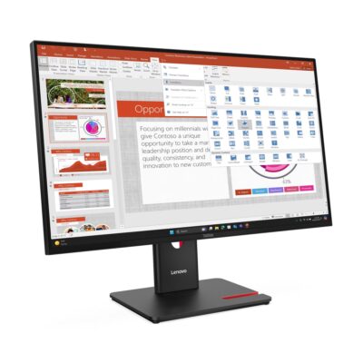Lenovo ThinkVision T27-40 - LCD monitor - 27" - 1980 x 1080 - IPS - HDMI / USB-C - Black