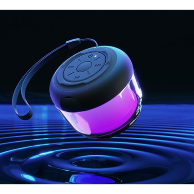 Xtech - Speaker - Black with LED Lights - Halen BT 3W TWS XTS-603