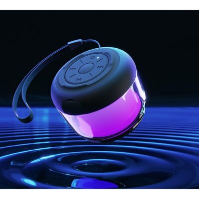 Xtech - Speaker - Black with LED Lights - Halen BT 3W TWS XTS-603