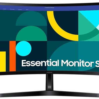 Samsung LS24D366GALXZS - Curved Screen - 24" - 1920 x 1080 - HDMI / VGA - 75hz