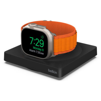Belkin - Base de carga inalámbrica - Fast Charge - negro - para Apple Watch