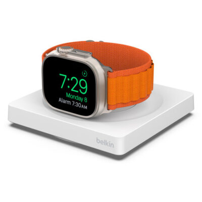 Belkin - Base de carga inalámbrica - Fast Charge - blanco - para Apple Watch