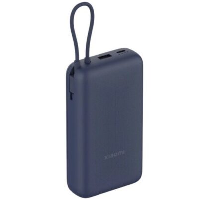 Xiaomi - Power bank - 33 Watt - Lithium - Para Universal - 20000mAh (Integrated Cable) Bl