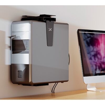 Xtech - PC/UPS mount - Black - for wall or under desk XTA-600