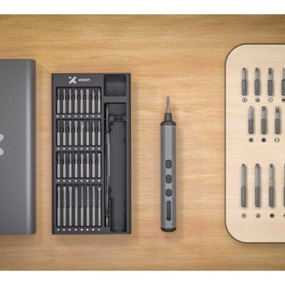 Xtech - 68-in-1 High-Precision Screwdriver Kit - Rechargeable Electric XTA-821