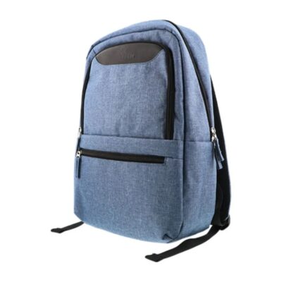 Xtech Winsor XTB-212 Mochila para laptop 15.6" - Durable poliéster - Color Azul con detalles en negro - Panel posterior con acolchado -  Tirantes acolchados  - Bolsillo frontal para accesorios con organizador interior