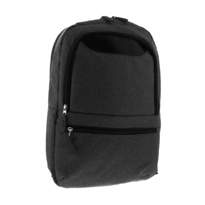 Xtech Winsor XTB-212BK Mochila para laptop 15.6" - Durable poliéster – Color Negro - Panel posterior con acolchado - Tirantes acolchados -  Bolsillo frontal para accesorios con organizador interior