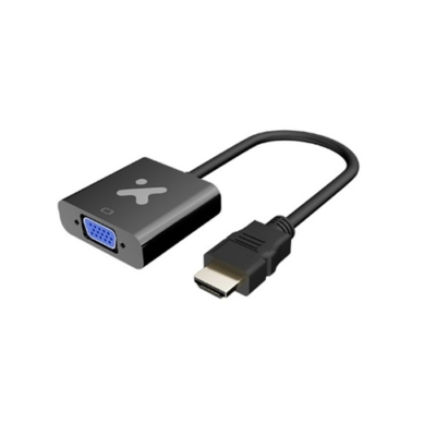Xtech - Video adapter - 19 pin HDMI Type A - VGA - Black - XTC-384