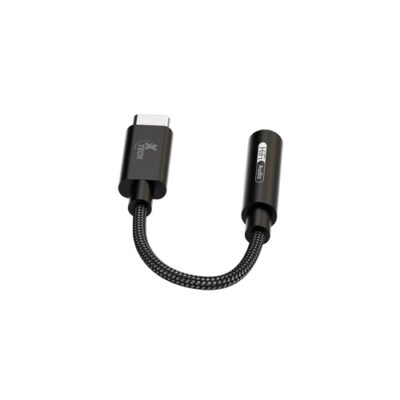 Xtech - Headphone Jack Adapter - 24 pin USB-C - 3.5mm TRRS - 10 cm - Black - USB-C (M) to 3.5 mm(f) XTC-509